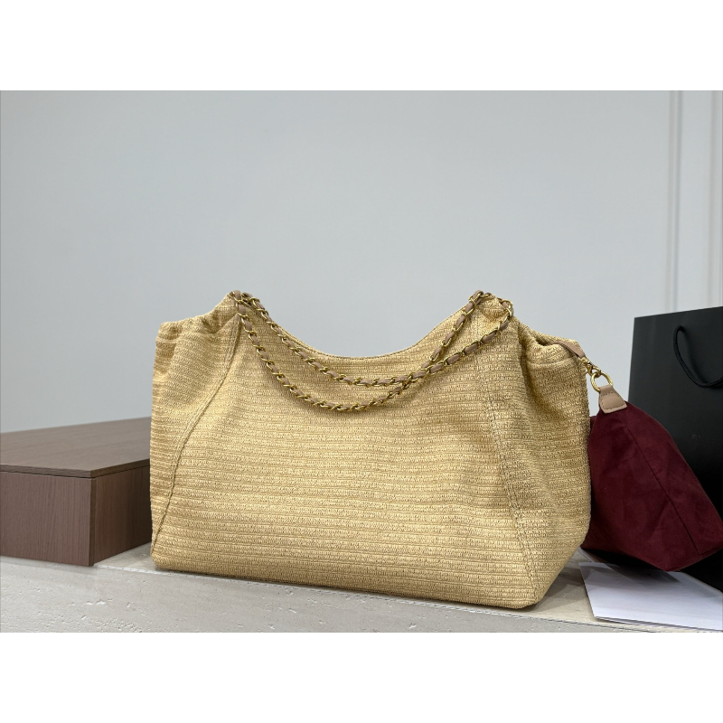 Chain Raffia 2026 Summer Beach - Tote Bag Beach บทวิจารณ์และราคา
