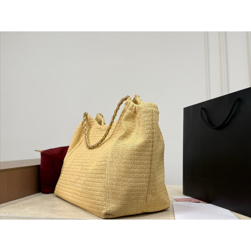 Chain Raffia 2026 Summer Beach - Tote Bag Beach บทวิจารณ์และราคา