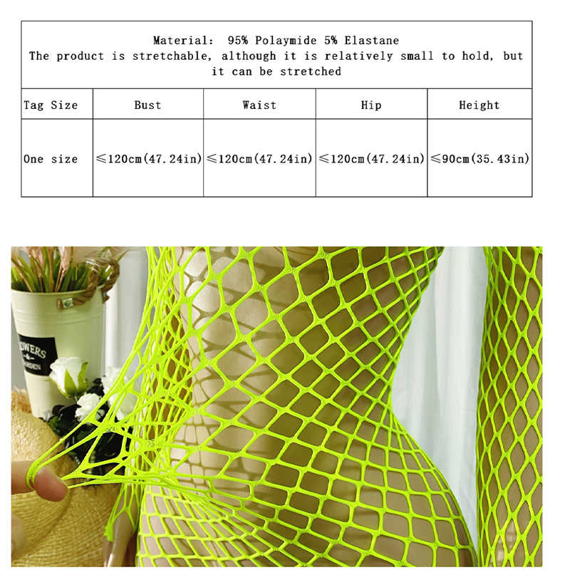 Women Long Sleeve Fishnet Cove - Cover Up Kaftan บทวิจารณ์และราคา