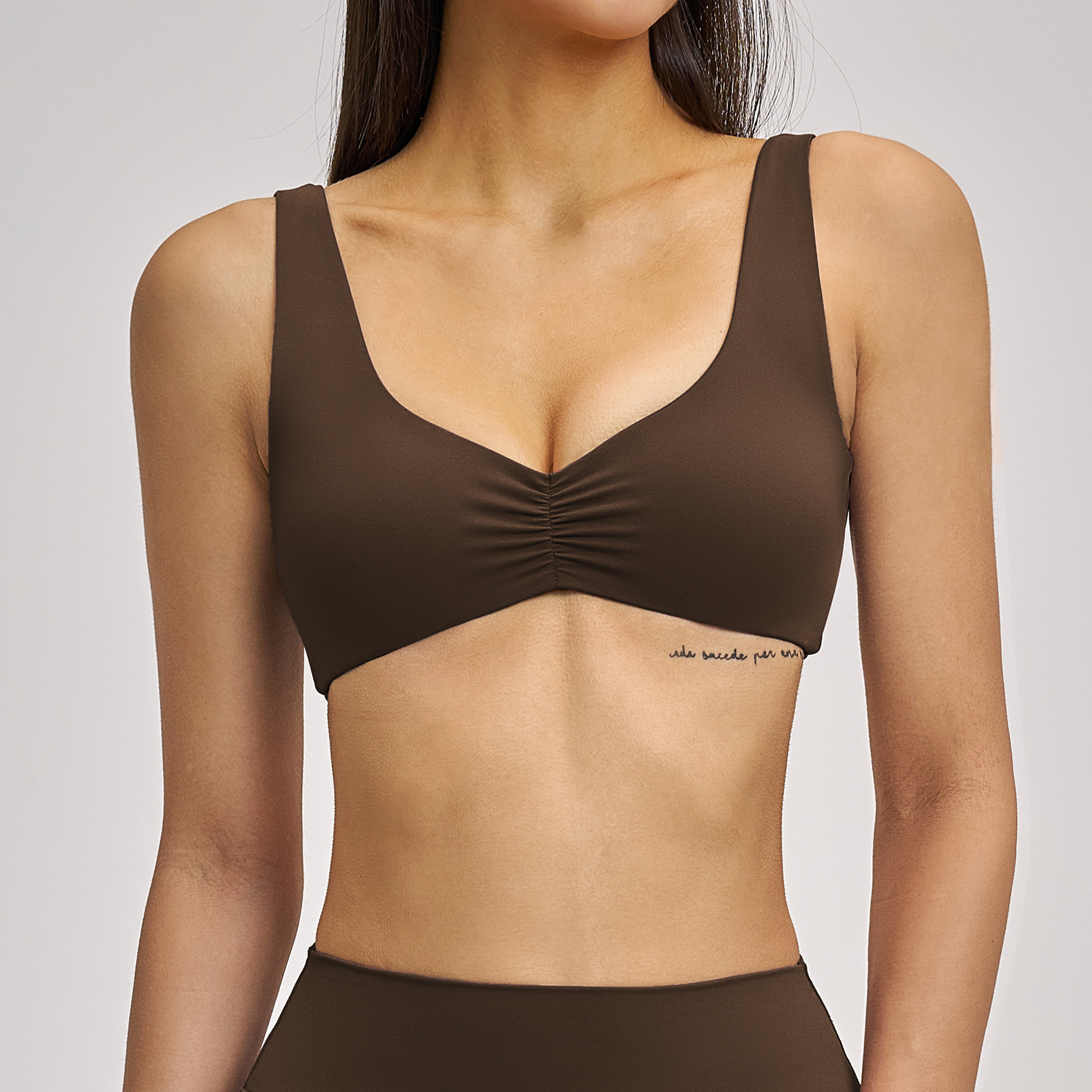 Sports Bra Women Top Push Up F - Bralette Triangle Set บทวิจารณ์และราคา