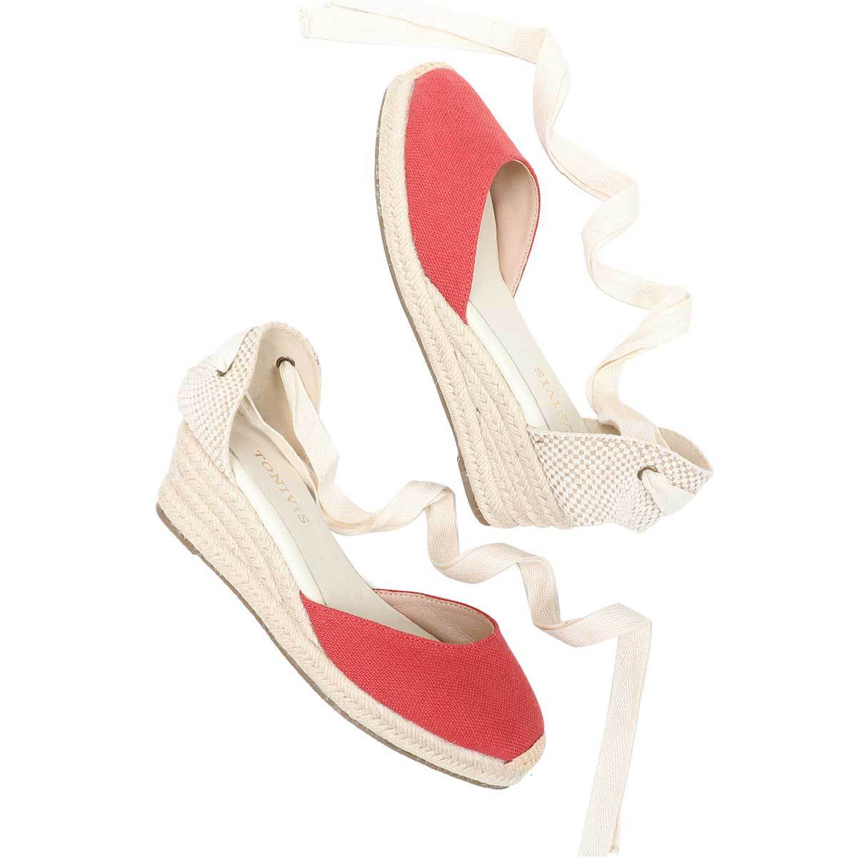 Women Wedge Espadrilles Lace U - Wedge Espadrille Women บทวิจารณ์และราคา
