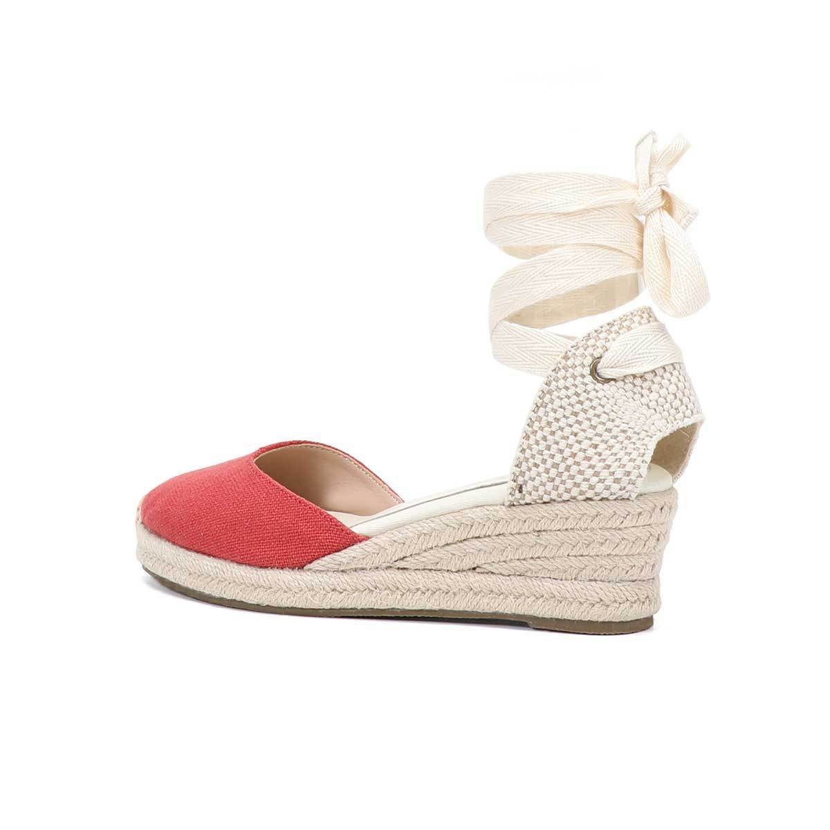 Women Wedge Espadrilles Lace U - Wedge Espadrille Women บทวิจารณ์และราคา