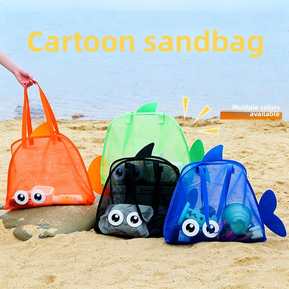 Kids Mesh Beach Bags Colorful  - Tote Bag Beach บทวิจารณ์และราคา