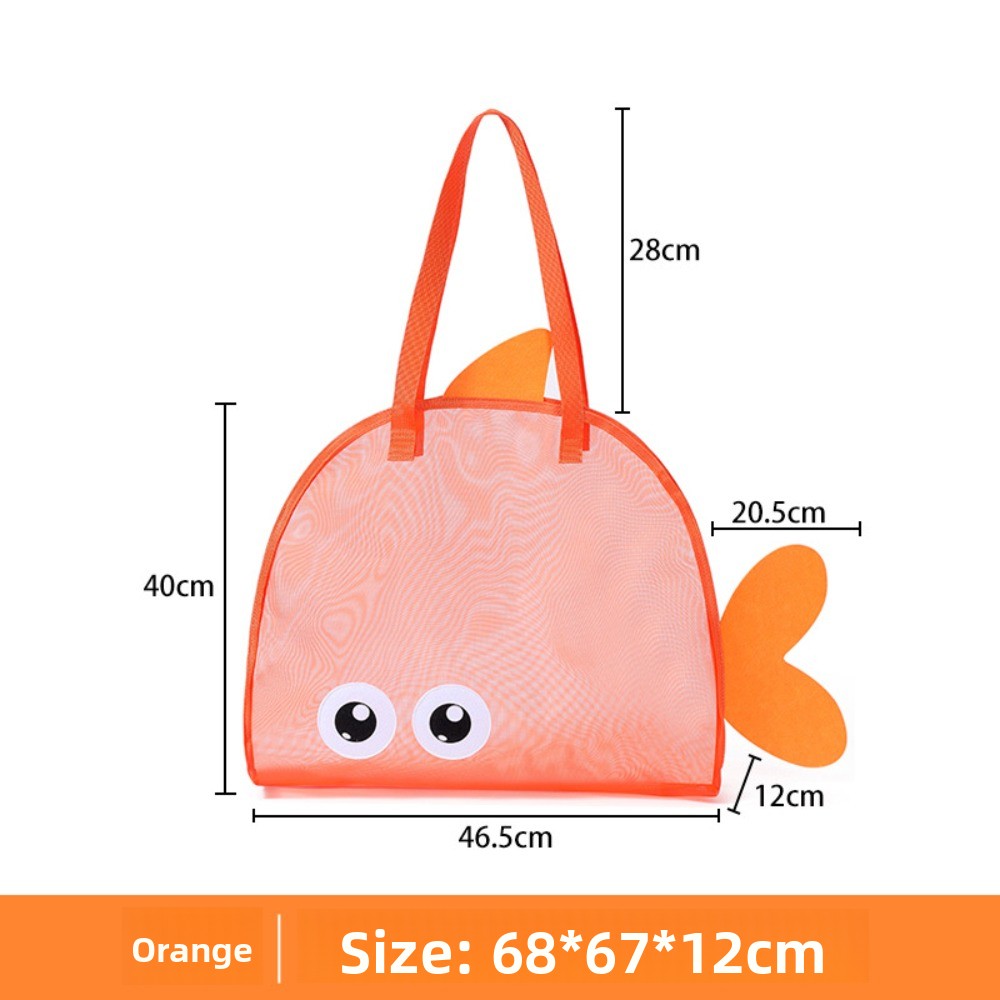 Kids Mesh Beach Bags Colorful  - Tote Bag Beach บทวิจารณ์และราคา