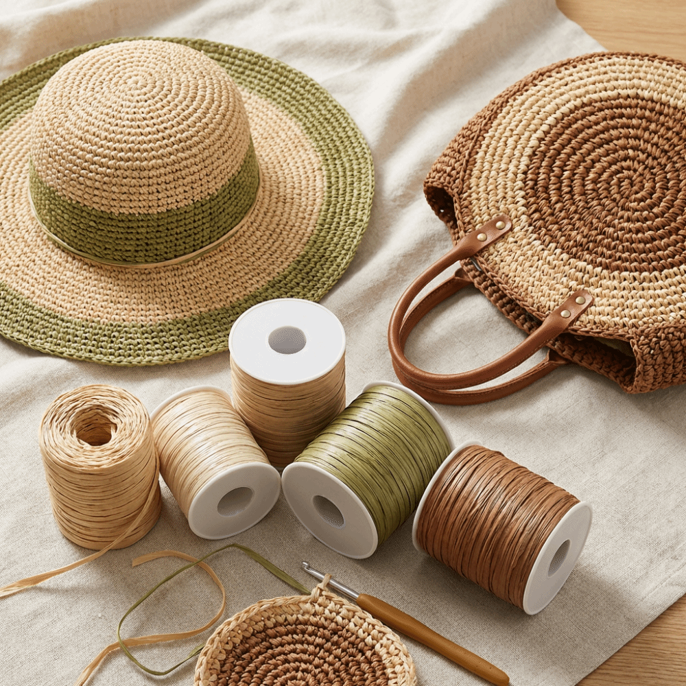 Premium Quality 120M Per Roll  - Crochet Bag Raffia บทวิจารณ์และราคา