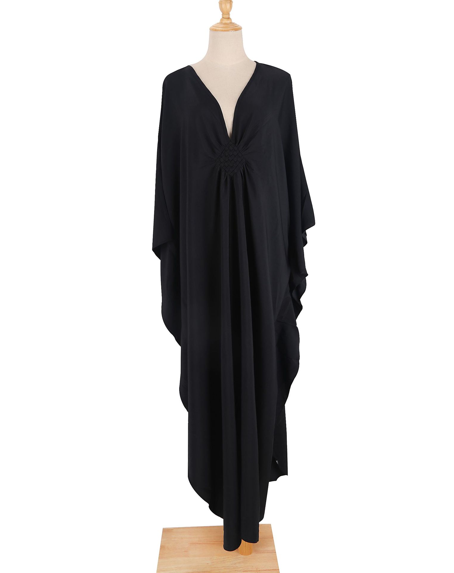 Women Solid Color Cover Up V N - Cover Up Kaftan บทวิจารณ์และราคา