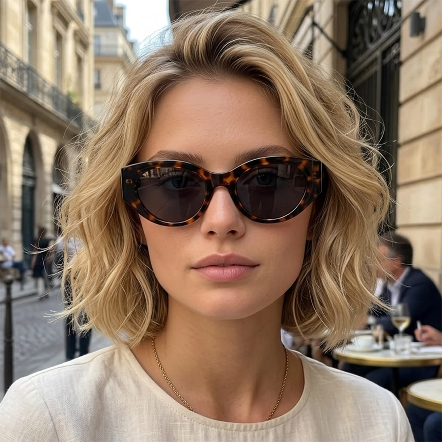 Women Men Classic Cat-Eye Pola - Sunglasses Cat Eye บทวิจารณ์และราคา
