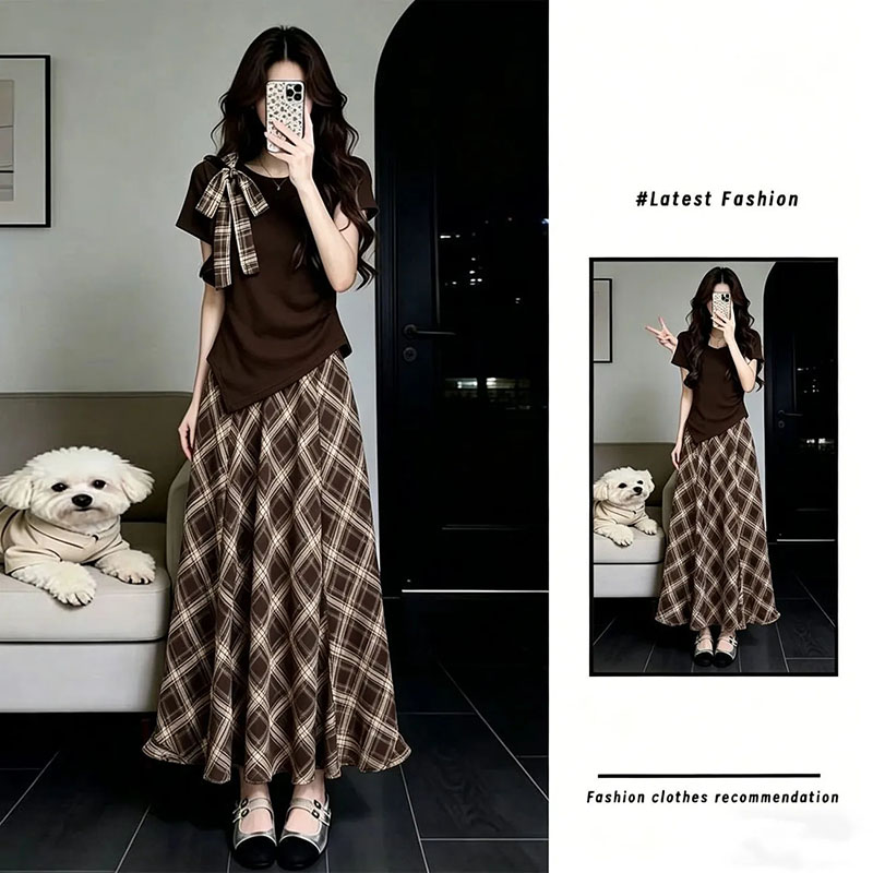 2026 Summer Women's New Two-pi - Blouse Off Shoulder บทวิจารณ์และราคา