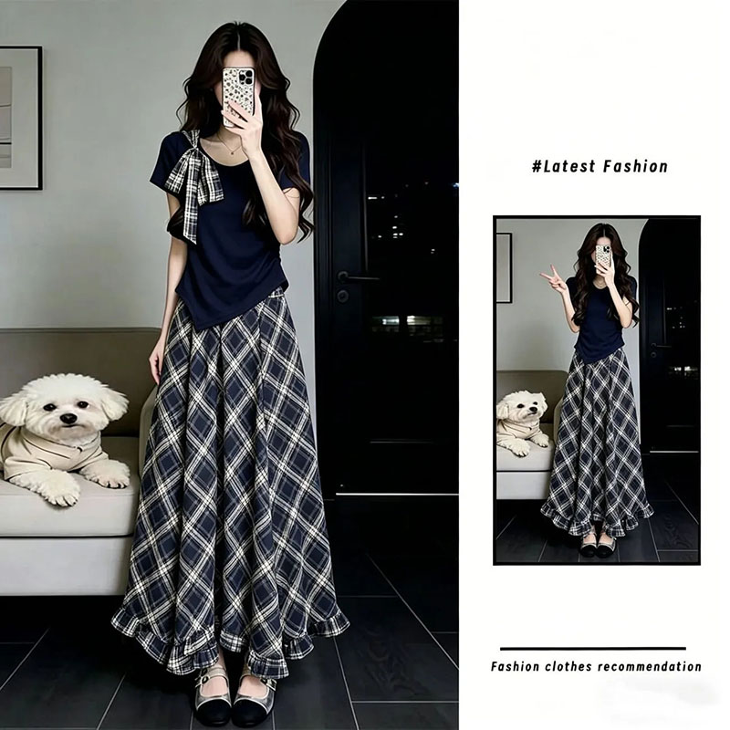2026 Summer Women's New Two-pi - Blouse Off Shoulder บทวิจารณ์และราคา