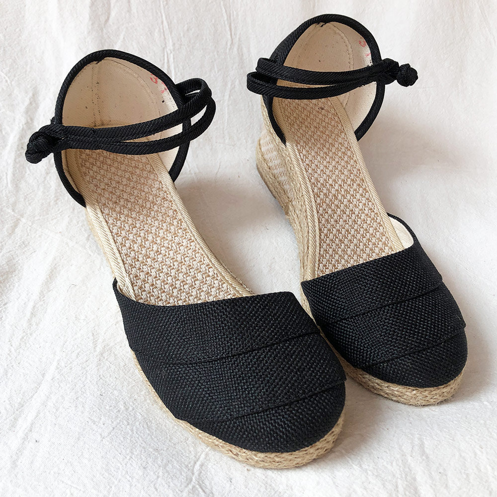 Veowalk Patchwork Handmade Wom - Wedge Espadrille Women บทวิจารณ์และราคา