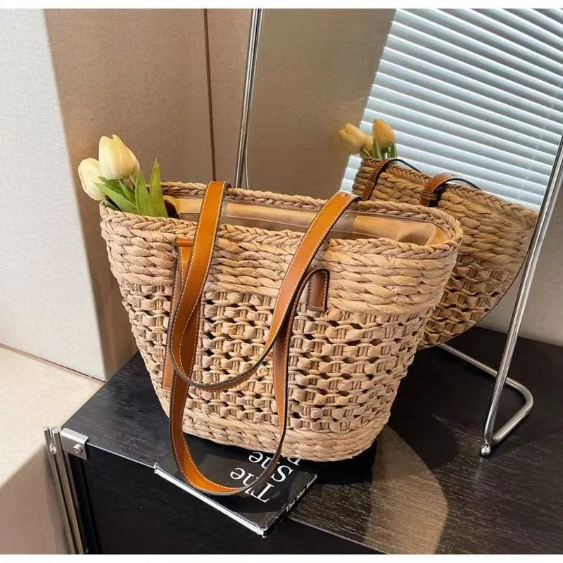 Large capacity seaside vacatio - Tote Bag Beach บทวิจารณ์และราคา