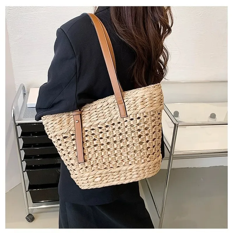 Large capacity seaside vacatio - Tote Bag Beach บทวิจารณ์และราคา