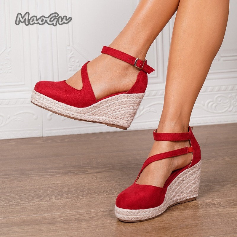 34-43Size Women's Espadrille W - Wedge Espadrille Women บทวิจารณ์และราคา
