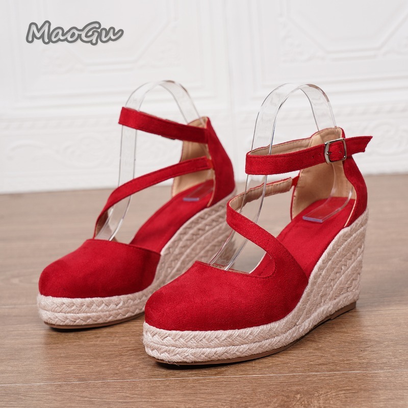 34-43Size Women's Espadrille W - Wedge Espadrille Women บทวิจารณ์และราคา